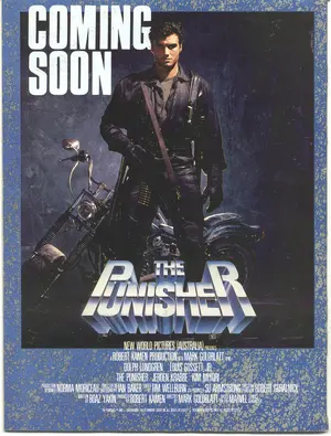 The Punisher (1989) movie posters