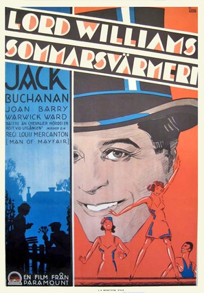 A Man of Mayfair - Swedish Movie Poster (thumbnail)