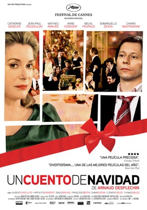 Un conte de No&euml;l - Spanish Movie Poster (thumbnail)