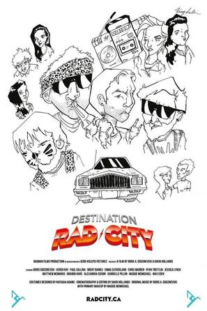 Destination: Rad City - Canadian Movie Poster (thumbnail)