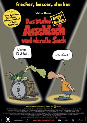 Das kleine Arschloch und der alte Sack - Sterben ist Schei&szlig;e - German poster (thumbnail)