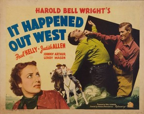 It Happened Out West - Movie Poster (thumbnail)