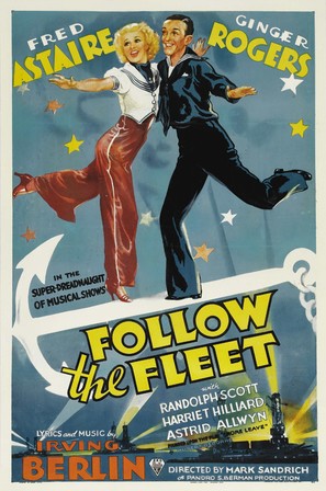 Follow the Fleet - Movie Poster (thumbnail)