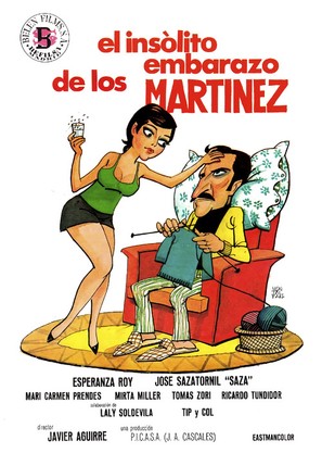 El ins&oacute;lito embarazo de los Mart&iacute;nez - Spanish Movie Poster (thumbnail)