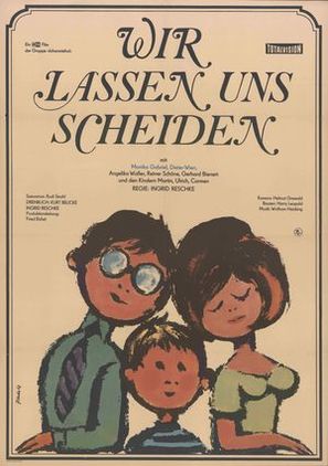 Wir lassen uns scheiden - German Movie Poster (thumbnail)