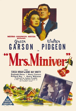 Mrs. Miniver - Australian Movie Poster (thumbnail)