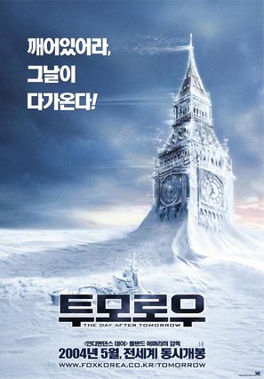 The Day After Tomorrow - South Korean Movie Poster (thumbnail)