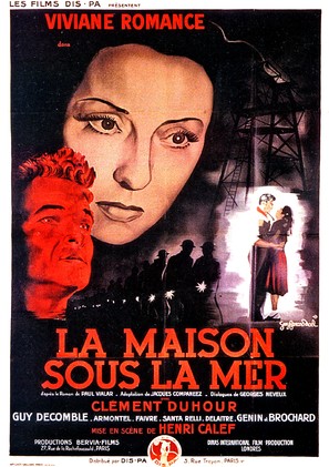 La maison sous la mer - French Movie Poster (thumbnail)