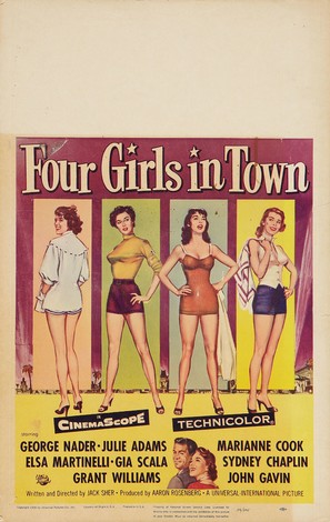 Four Girls in Town - Movie Poster (thumbnail)