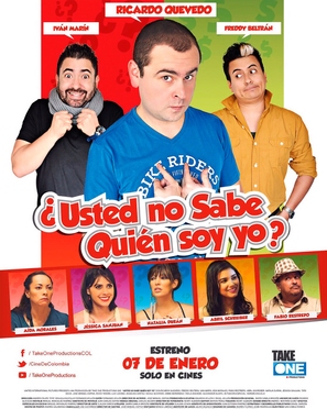 Usted No Sabe Quien Soy Yo? - Colombian Movie Poster (thumbnail)
