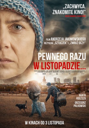 Pewnego razu w listopadzie - Polish Movie Poster (thumbnail)