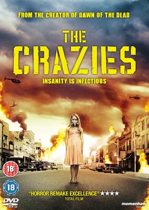 The Crazies - British DVD movie cover (thumbnail)