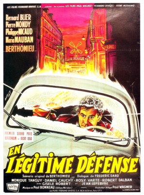 En l&eacute;gitime d&eacute;fense - French Movie Poster (thumbnail)