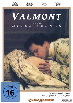 Valmont - German DVD movie cover (thumbnail)