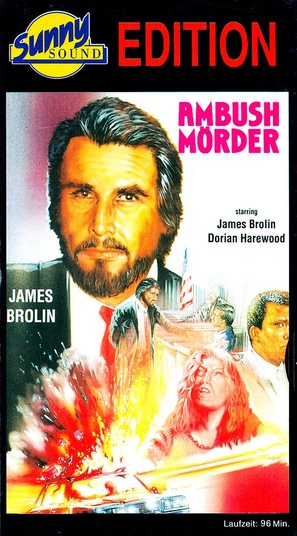 The Ambush Murders - German VHS movie cover (thumbnail)