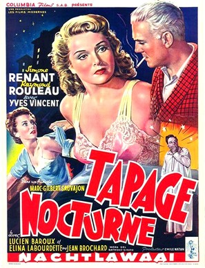 Tapage nocturne - Belgian Movie Poster (thumbnail)