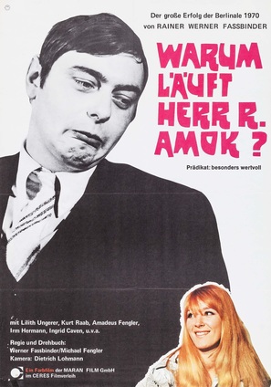Warum l&auml;uft Herr R. Amok? - German Movie Poster (thumbnail)
