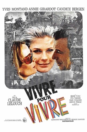 Vivre pour vivre - French Movie Poster (thumbnail)