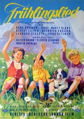 Fr&uuml;hlingslied - German Movie Poster (thumbnail)