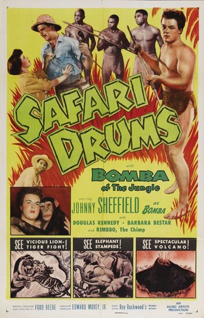 Safari Drums - Movie Poster (thumbnail)