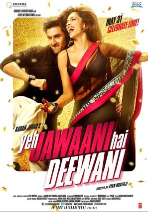 Yeh Jawaani Hai Deewani - Indian Movie Poster (thumbnail)