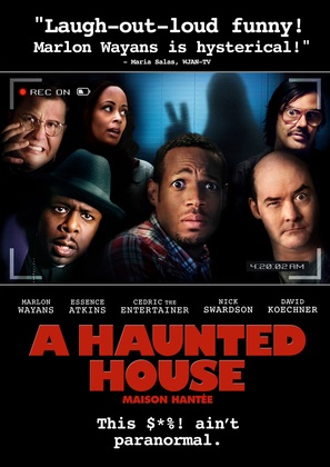 A Haunted House - Canadian DVD movie cover (thumbnail)