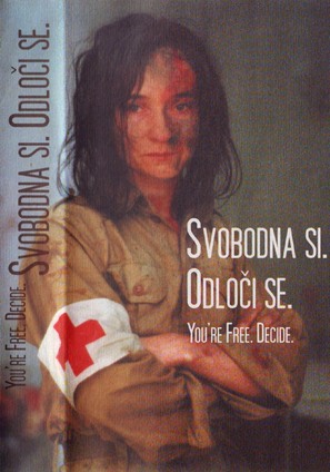 Svobodna si. Odloci se. - Slovenian VHS movie cover (thumbnail)