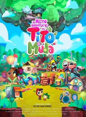 &quot;As Microaventuras de Tito e Muda&quot; - Brazilian Movie Poster (thumbnail)