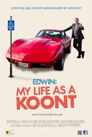 Edwin: My Life as a Koont - New Zealand Movie Poster (thumbnail)