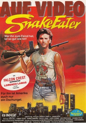 Snake Eater - German Video release movie poster (thumbnail)