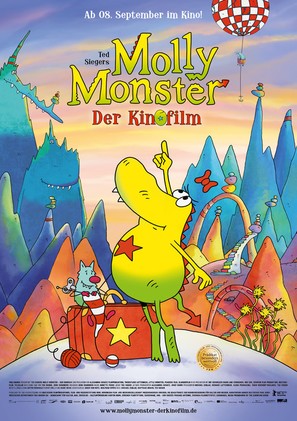Ted Sieger&#039;s Molly Monster - Der Kinofilm - German Movie Poster (thumbnail)