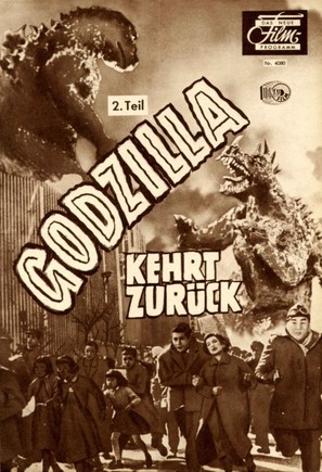 Gojira no gyakush&ucirc; - German poster (thumbnail)