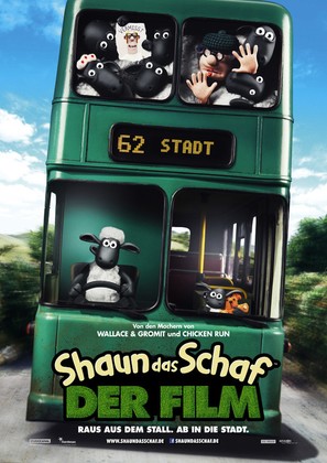 Shaun the Sheep - German Movie Poster (thumbnail)