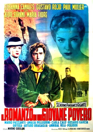 Il romanzo di un giovane povero - Italian Movie Poster (thumbnail)