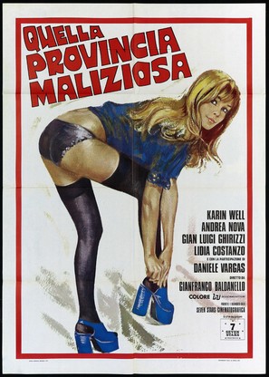 Quella provincia maliziosa - Italian Movie Poster (thumbnail)