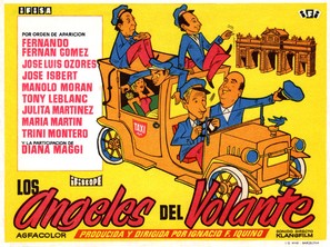 &Aacute;ngeles del volante, Los - Spanish Movie Poster (thumbnail)