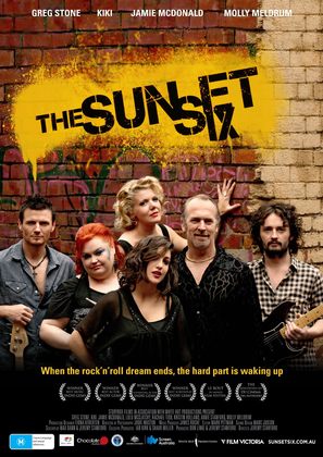 The Sunset Six - Australian Movie Poster (thumbnail)