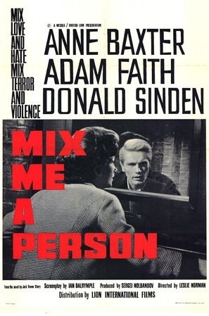 Mix Me a Person - British Movie Poster (thumbnail)