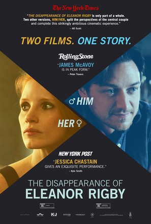 The Disappearance of Eleanor Rigby: Him - Combo movie poster (thumbnail)