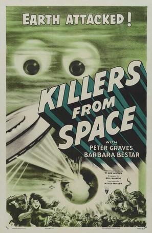 Killers from Space - Theatrical movie poster (thumbnail)
