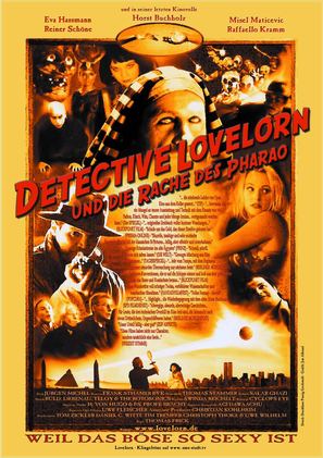 Detective Lovelorn und die Rache des Pharao - German Movie Poster (thumbnail)