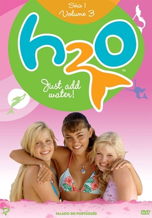 &quot;H2O: Just Add Water&quot; - Portuguese DVD movie cover (thumbnail)