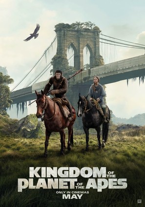 Kingdom of the Planet of the Apes - British Movie Poster (thumbnail)