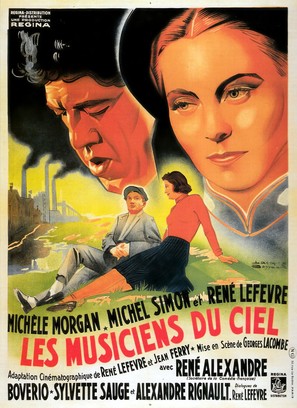Musiciens du ciel, Les - French Movie Poster (thumbnail)