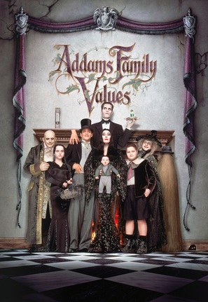 Addams Family Values - DVD movie cover (thumbnail)