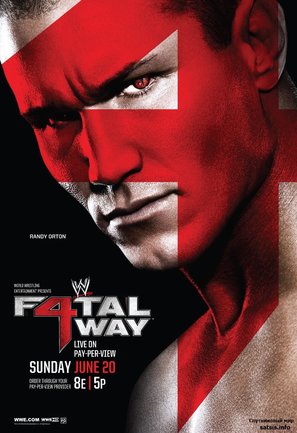 WWE Fatal 4-Way - Movie Poster (thumbnail)