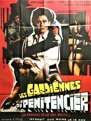 Les gardiennes du p&eacute;nitencier - French Movie Poster (thumbnail)