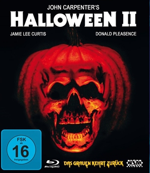 Halloween II - German Blu-Ray movie cover (thumbnail)