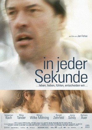 In jeder Sekunde - German Movie Poster (thumbnail)