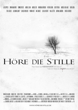 H&ouml;re die Stille - German Movie Poster (thumbnail)